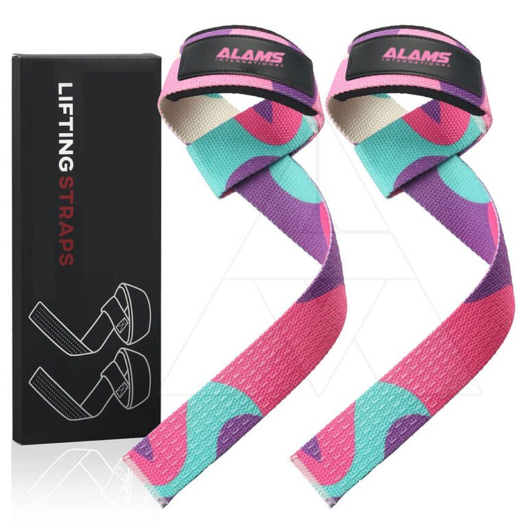 custom weightlifting straps with logo branding