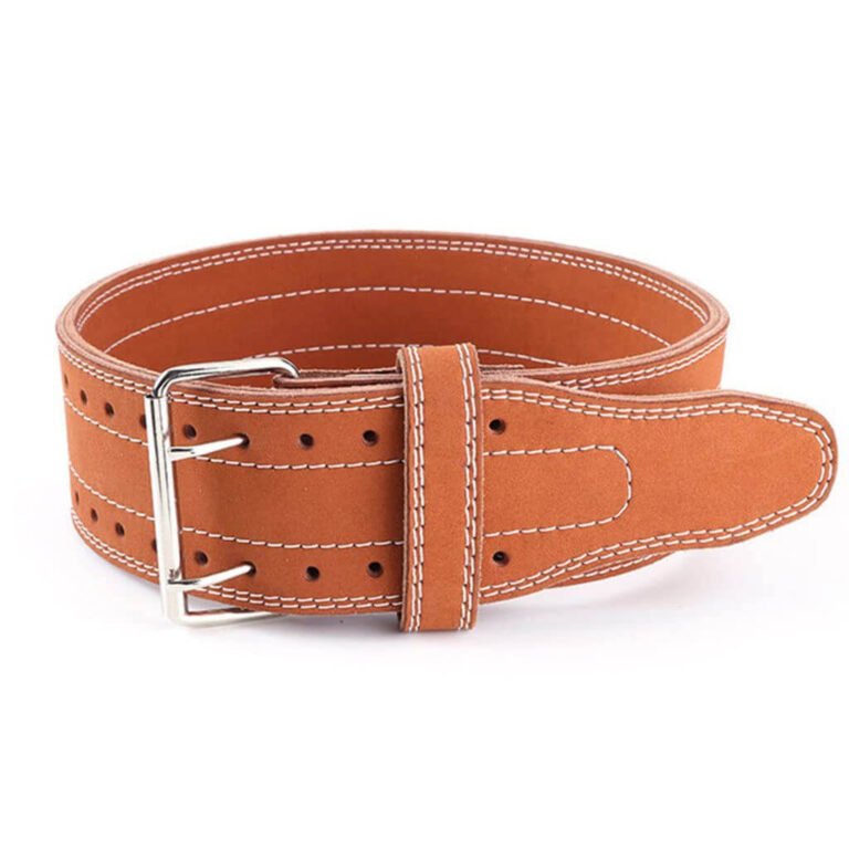 powerlifting belt for squats worn by lifter