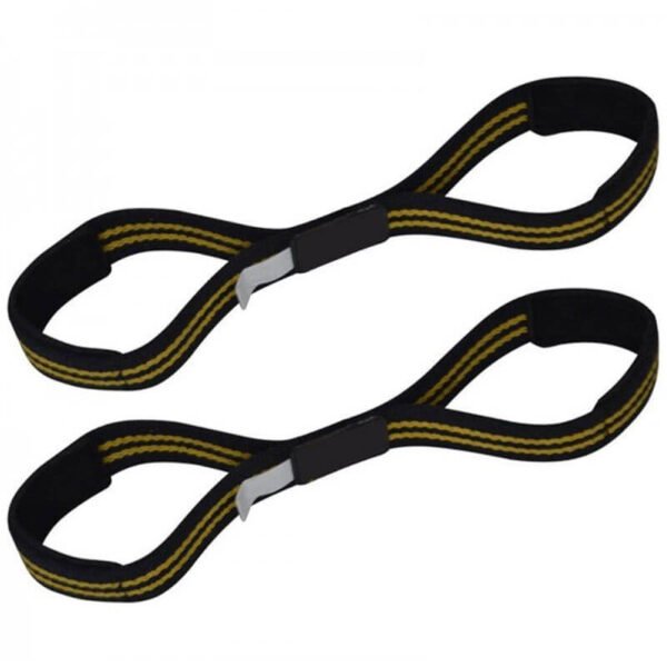 Figure-8 Powerlifting Straps