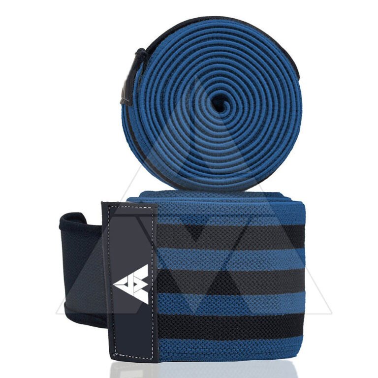 knee wraps manufacturer Sialkot Pakistan factory, knee wraps production detail, custom knee wraps made in Sialkot